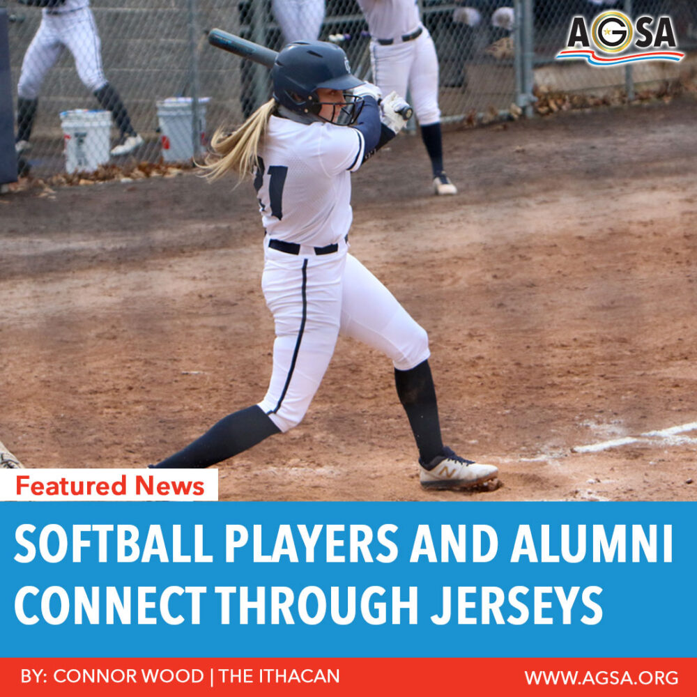 Softball Players and Alumni Connect Through Jerseys
