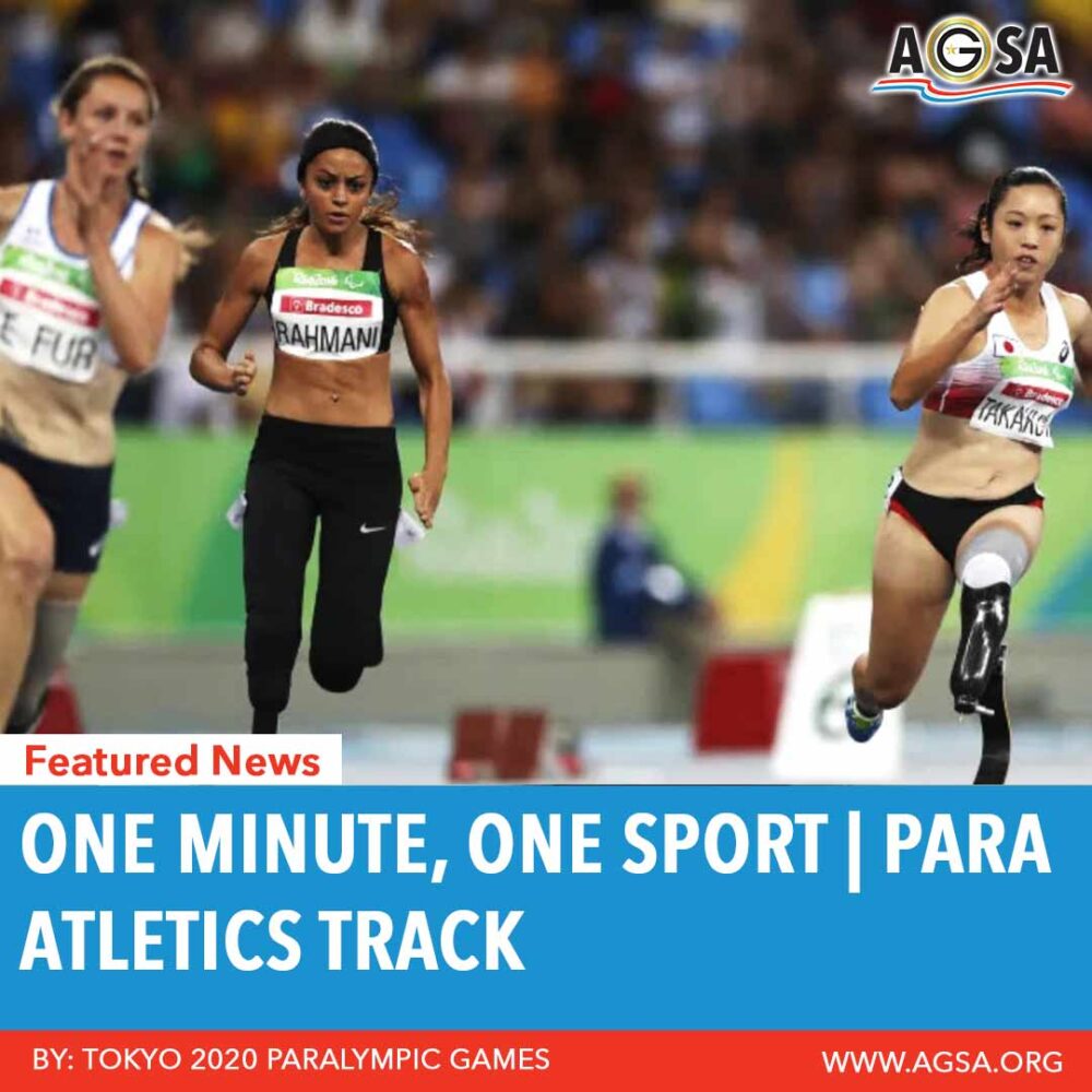 One Minute, One Sport | Para Athletics Track