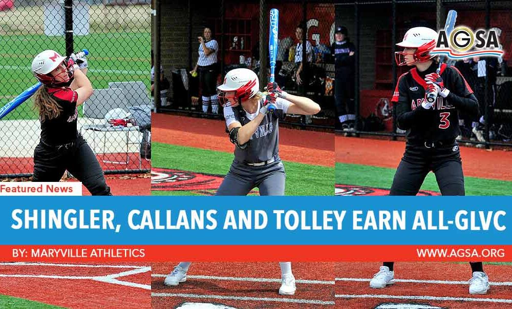 Shingler, Callans, and Tolley Earn All-GLVC Softball Recognition