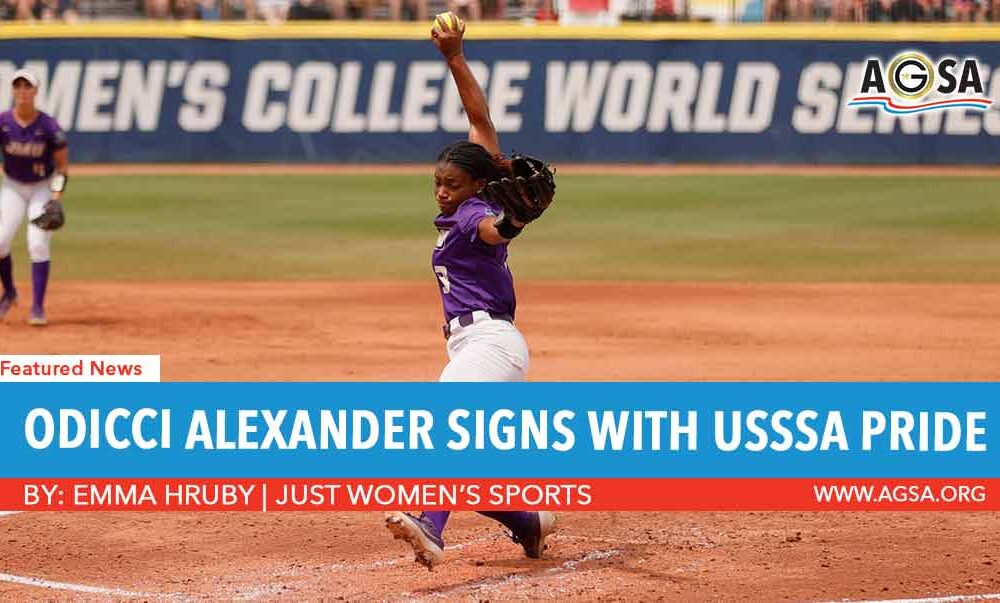 ODICCI ALEXANDER SIGNS WITH USSSA PRIDE