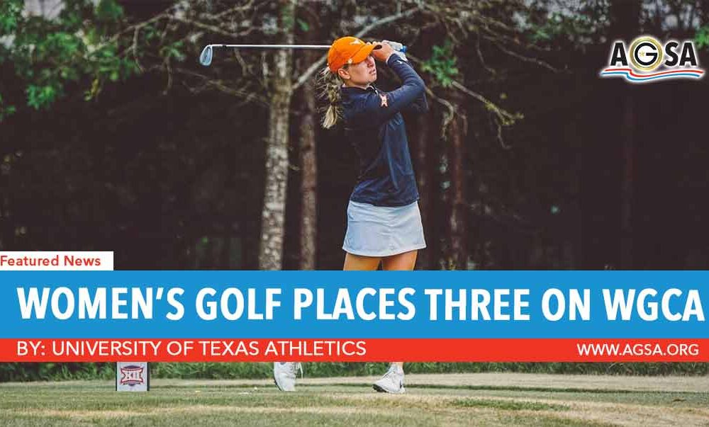 Women’s Golf Places Three on WGCA All-America Teams