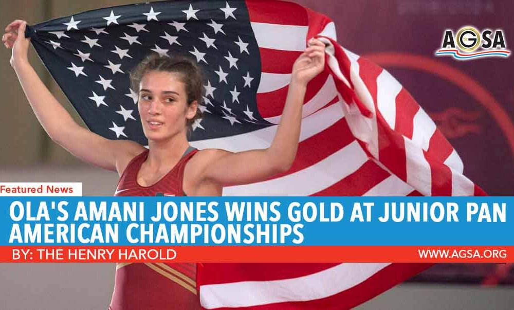 Ola’s Amani Jones wins gold at Junior Pan American Championships