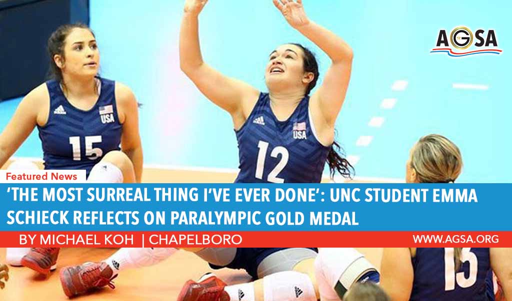 UNC Student, Emma Schieck, Reflects on Paralympic Gold Medal