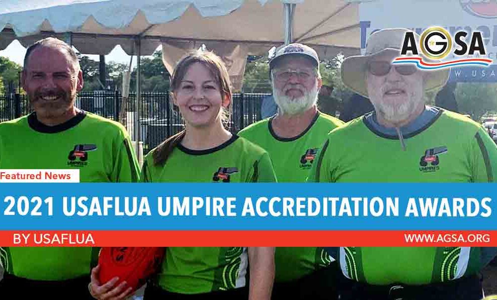 2021 USAFLUA Umpire Accreditation Awards