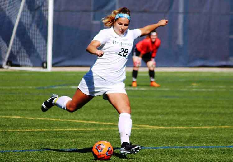 Anna Fank Augustana Women's Soccer, Italy Formecio