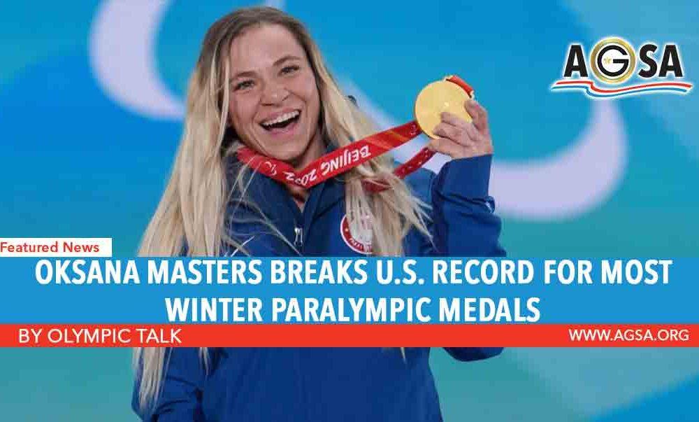 Oksana Masters breaks U.S. record for most Winter Paralympic Medals