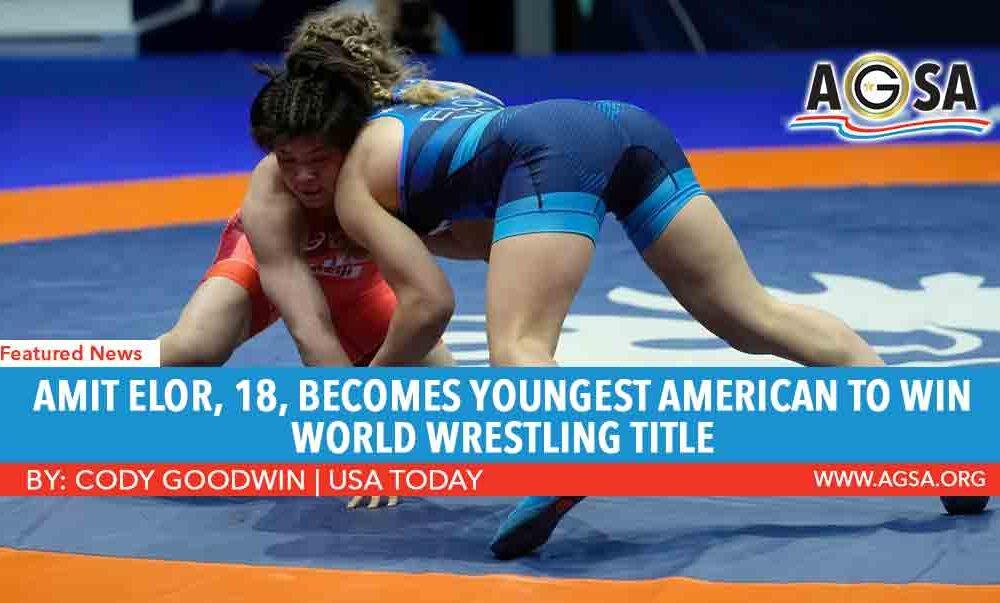 Amit Elor, 18, youngest American to win world wrestling title