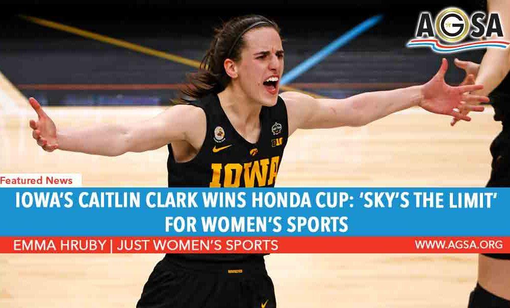 Iowa’s Caitlin Clark wins Honda Cup: ‘Sky’s the limit’ for women’s sports