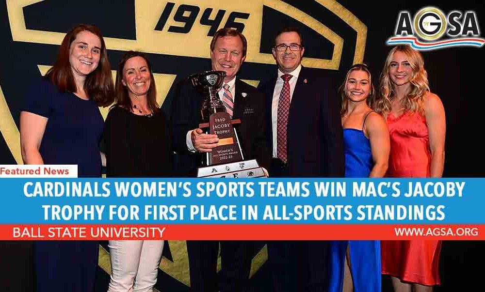 Cardinals Women’s Sports Teams Win MAC’s Jacoby Trophy for First Place in All-Sports Standings
