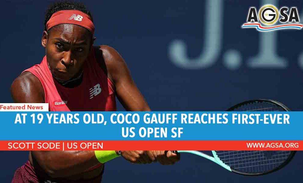 At 19 years old, Coco Gauff reaches first-ever US Open SF