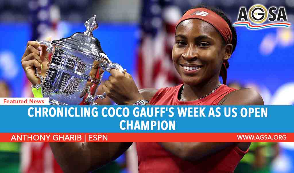 Chronicling Coco Gauff's Week As US Open Champion - American Gold ...