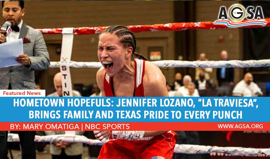 Jennifer Lozano becomes the 1st Olympian from Laredo, Texas