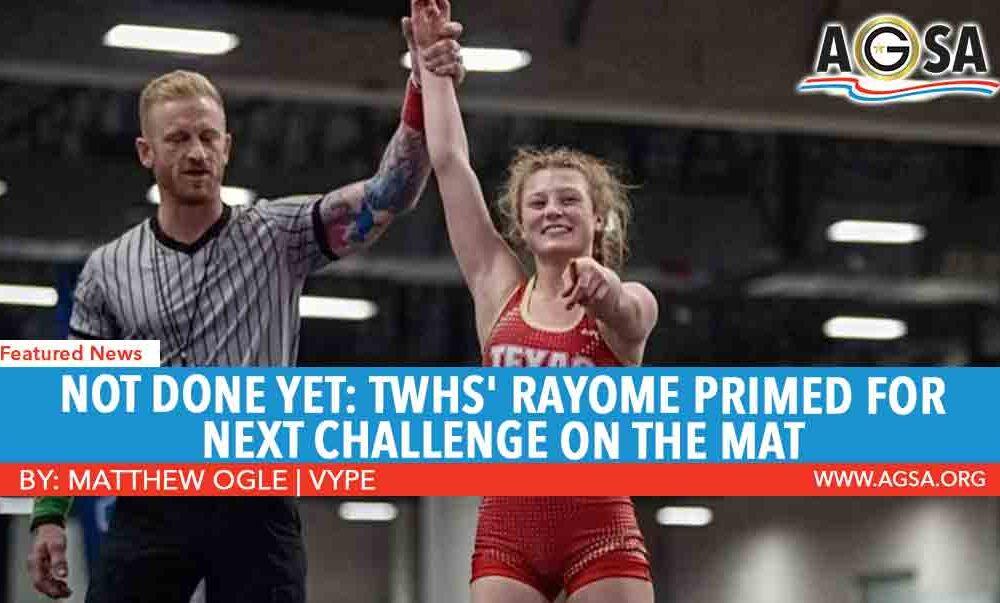 NOT DONE YET: TWHS’ Rayome primed for next challenge on the mat