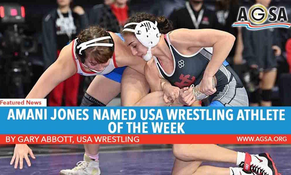 Amani Jones named USA Wrestling Athlete of the Week