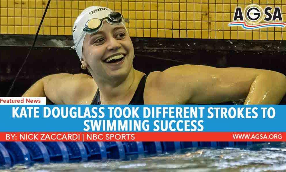 Kate Douglass took different strokes to swimming success