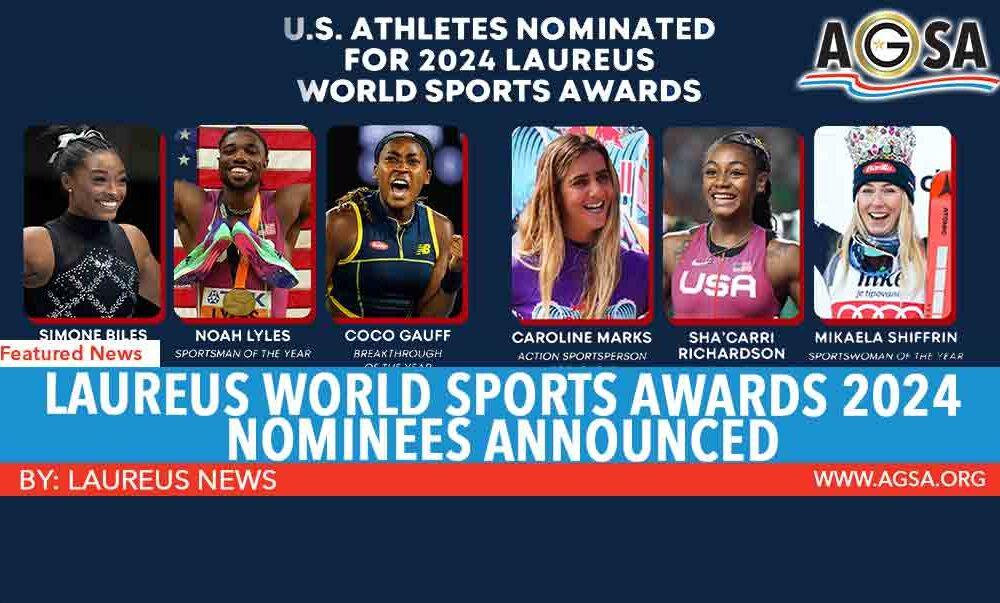 Laureus World Sports Awards 2024 Nominees Announced American Gold