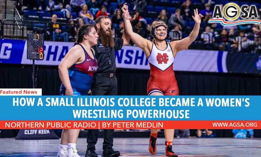 How a small Illinois college became a women’s wrestling powerhouse