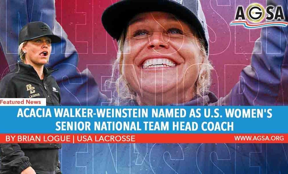 Acacia Walker-Weinstein Named as U.S. Women’s Senior National Team Head Coach