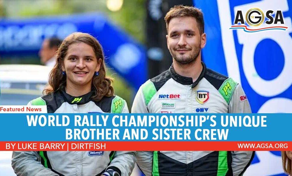 WRC’s unique brother and sister crew