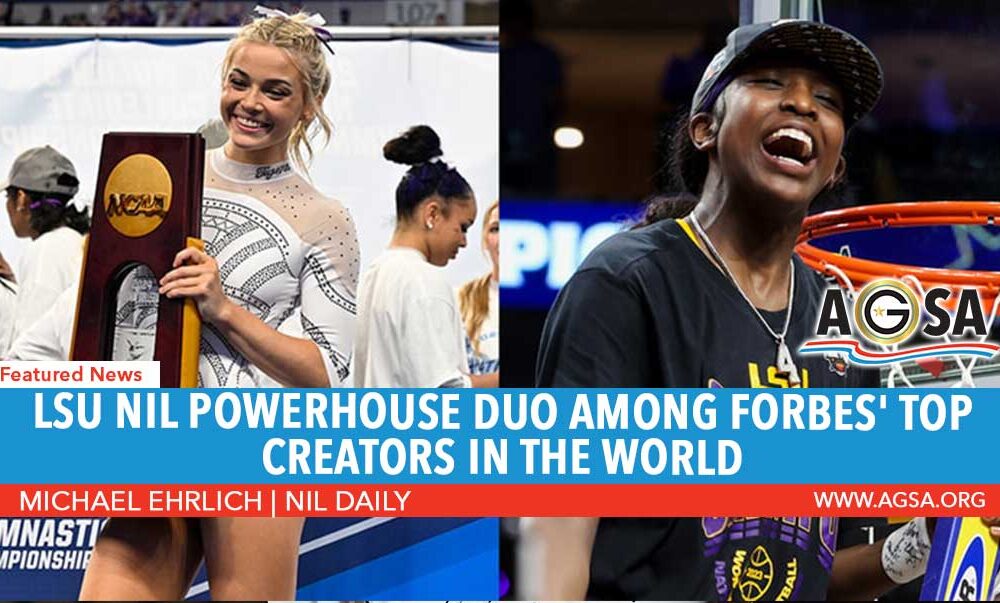 LSU NIL Powerhouse Duo Among Forbes’ Top Creators in the World