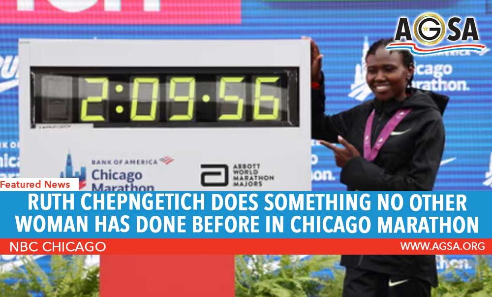 Ruth Chepngetich does something no other woman has done before in Chicago Marathon