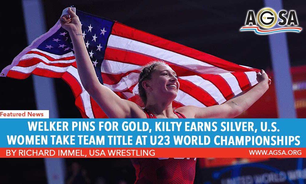 Welker pins for gold, Kilty earns silver, U.S. women take team title at U23 World Championships