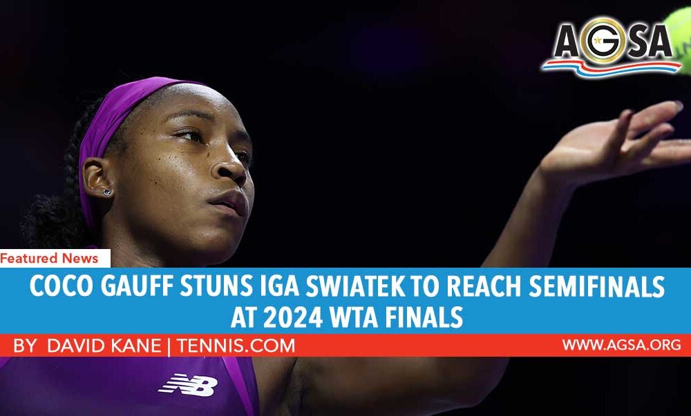 Coco Gauff stuns Iga Swiatek to reach semifinals at 2024 WTA Finals